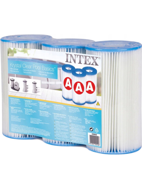 Картриджи типа А 29003 INTEX 11х20см (3 шт)