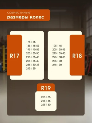 Чехлы для автомобильных колес МАК 70019, 4 шт, 90 см, (S)