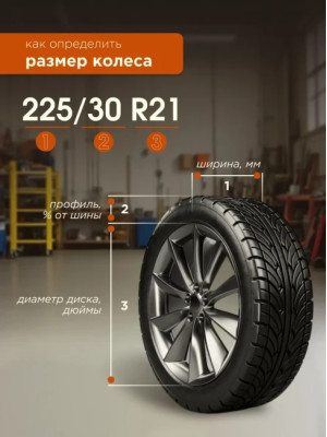 Чехлы для автомобильных колес МАК 70021, 4 шт, 115 см, (L)
