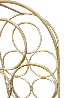 Подставка для бутылок металлическая кованая ПДБ-2-4