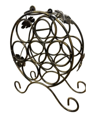 Подставка для бутылок металлическая кованая ПДБ-1-1