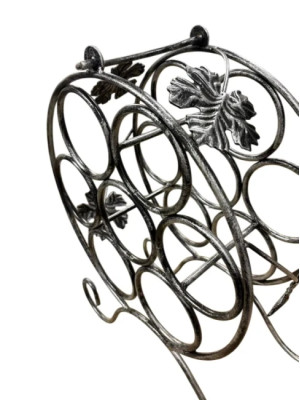 Подставка для бутылок металлическая кованая ПДБ-1-2