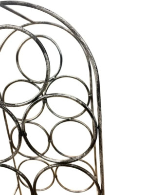 Подставка для бутылок металлическая кованая ПДБ-2-2