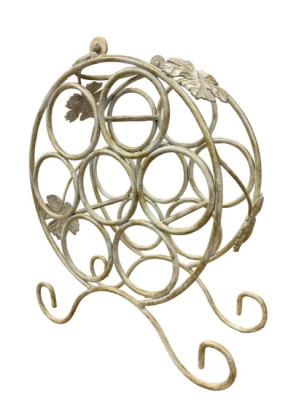 Подставка для бутылок металлическая кованая ПДБ-1-4