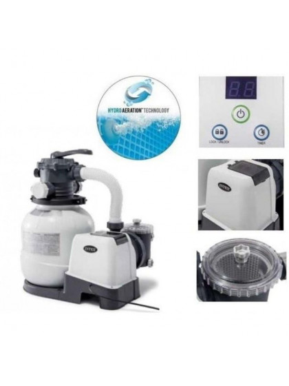 Песочный фильтр-насос Intex 26652, 12000 л/час..