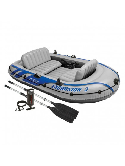 Надувная лодка Intex 68319 Excursion 3 Set 262*157..