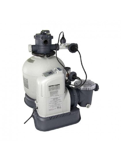 Хлоргенератор с песочным фильтр-насосом Intex 2668..